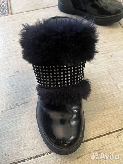 Ботинки зимние на девочку