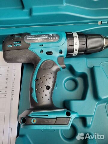 Аккумуляторная дрель makita DHP 453