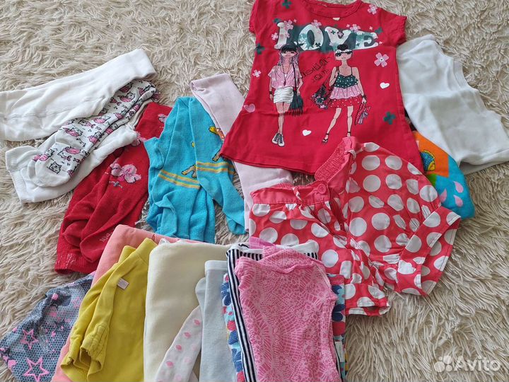 Вещи пакетом на девочку