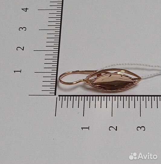 Золотые серьги