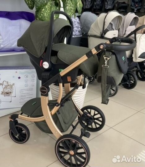Коляска для новорожденных 3 в 1