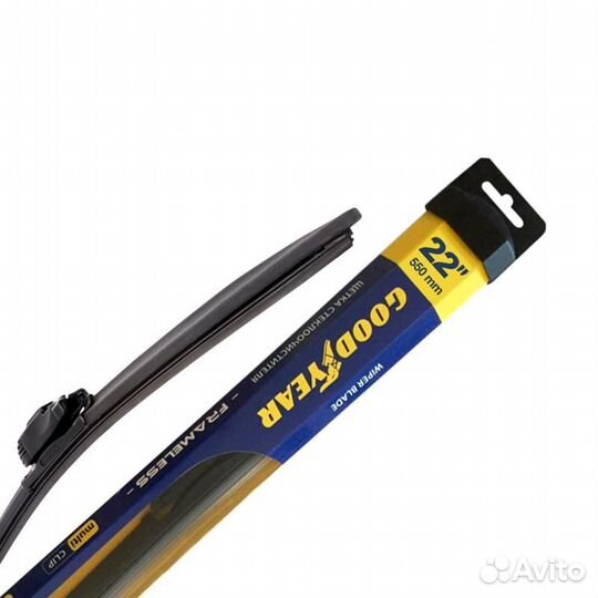 Щетка стеклоочистителя бескаркасная 550мм