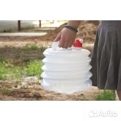 Канистра складная для воды 5 литров