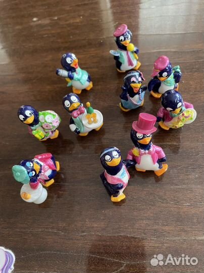 Коллекционные игрушки Kinder “peppy pingos”