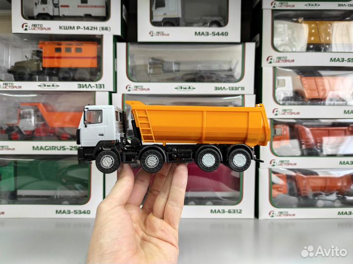 Маз-6516 самосвал 8x4