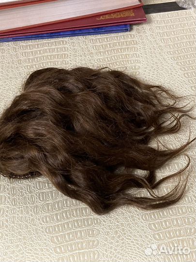 Шиньон из натуральных волос