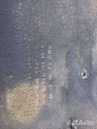 Шумка капота bmw e39, e46