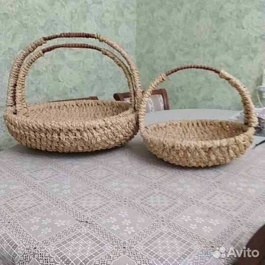 Корзина плетеная