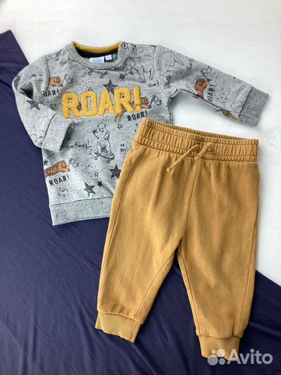 Фирменные вещи пакетом мальчику 68-74 hm zara