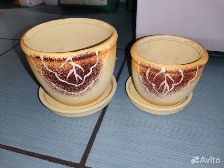 Горшки керамические