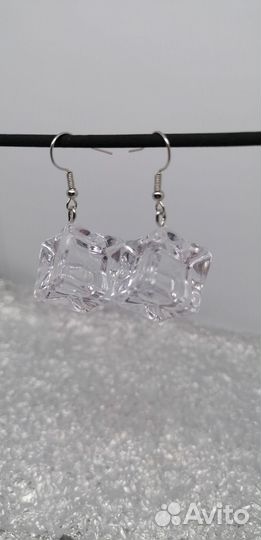 Серьги Льдинки