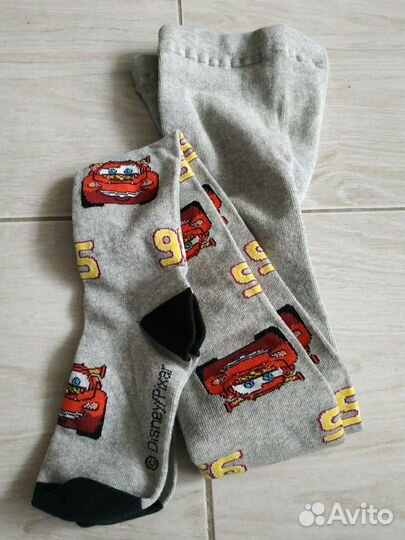 Колготки детские тачки 122 134