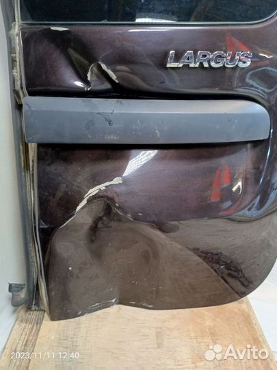 Дверь багажника задняя правая Лада Ларгус