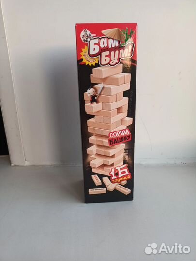 Настольная игра Падающая башня (Дженга)