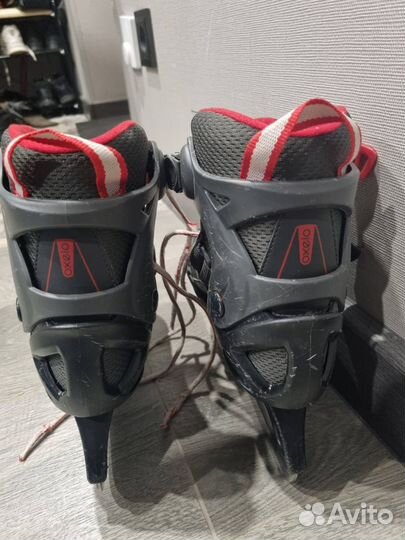 Коньки раздвижные р.32-35