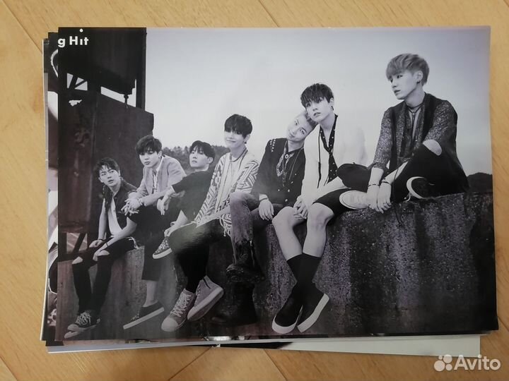 Бтс bts плакаты фотографии а4