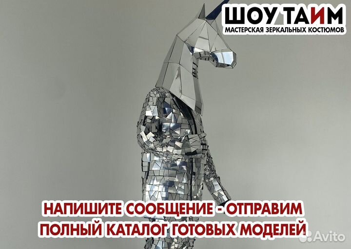 Новый зеркальный костюм