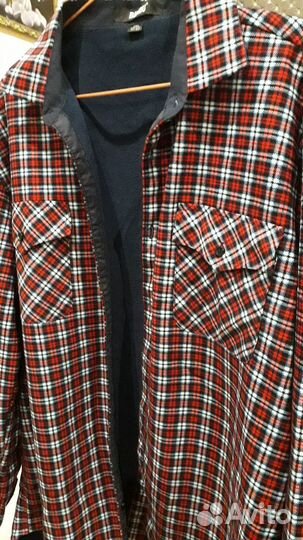 Рубашка мужская утепленая 2 XXL