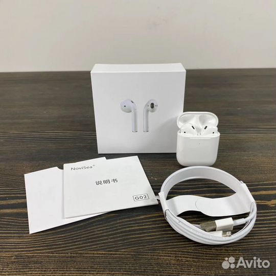 Наушники apple airpods 2 / 3 (Без лого)