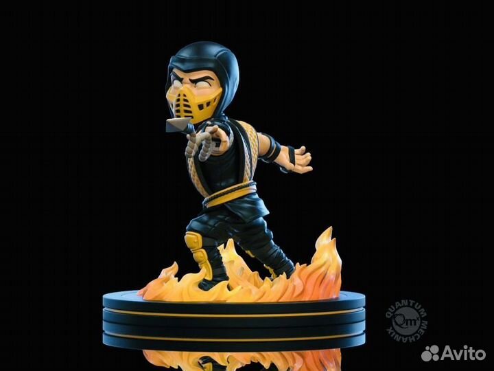 Фигурки Mortal Kombat Скорпион и Саб Зиро 10 см