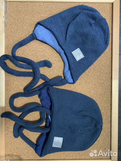 Шапки на мальчика ог 42-46