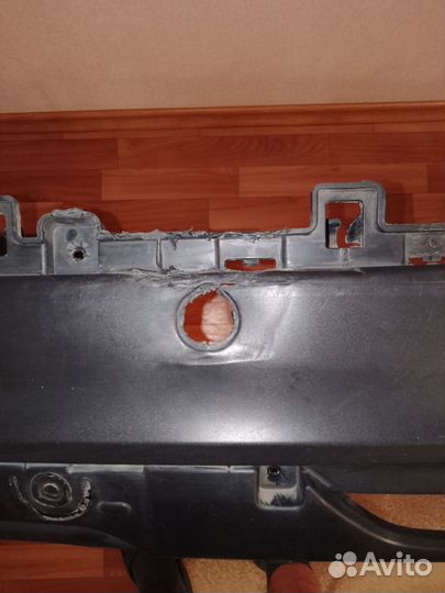 Накладка заднего бампера Веста Кросс/св.Кросс