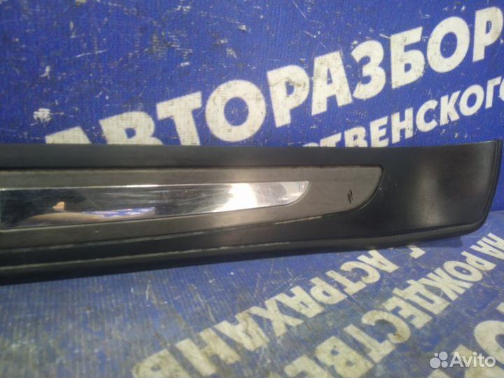 Накладка на порог Bmw E65 седан 2004