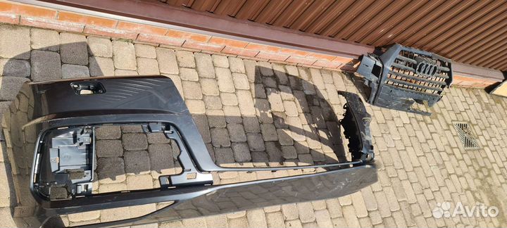 Бампер передний audi Q7 2015-2019г. s-lain 4m