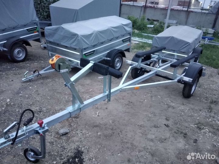 Прицеп легковой для лодки пвх