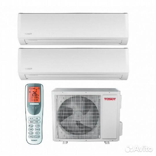 Мульти сплит-система T14H-FM4/O+ T07H-slyim/I 2шт