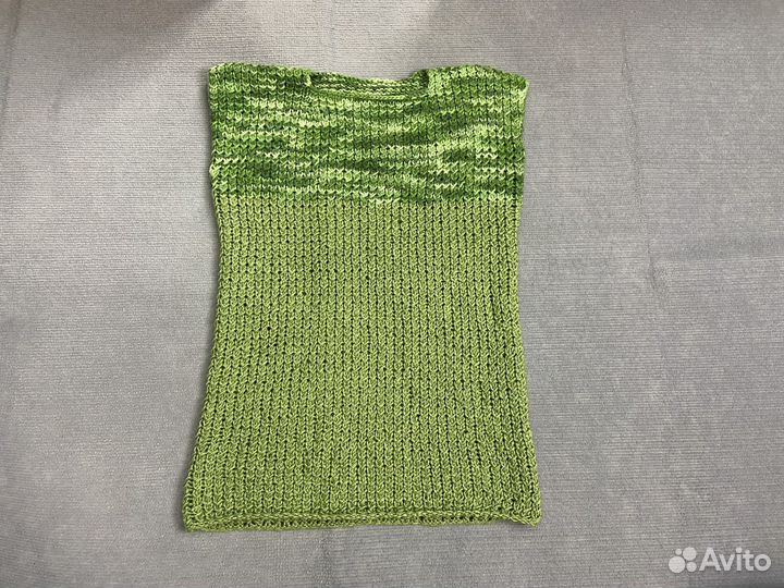 Жилетка новая 50/52 ручная вязка