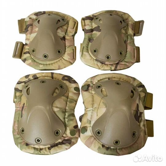 Наколенники с налокотниками, цвет мультикам