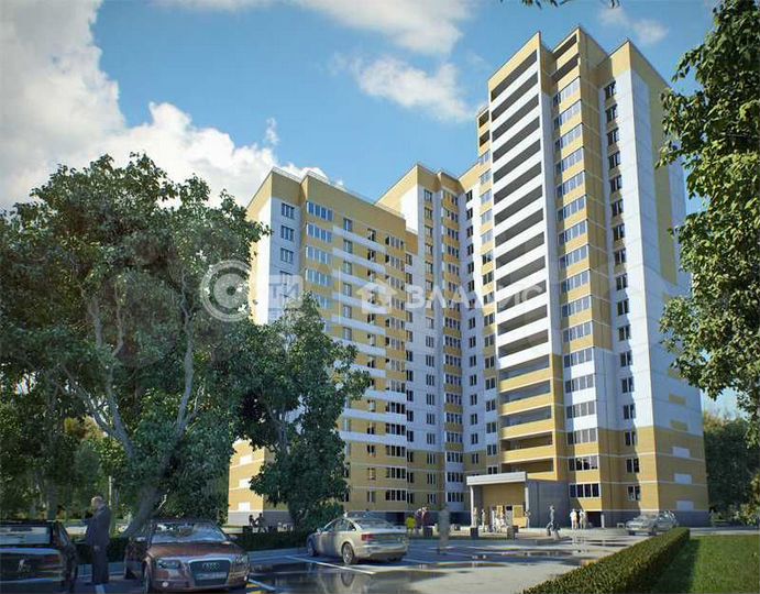 2-к. квартира, 71 м², 5/16 эт.