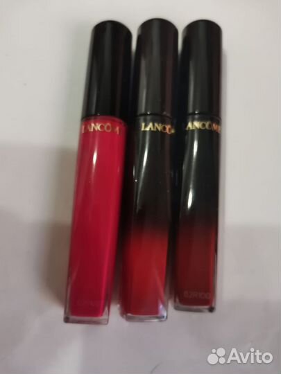 Жидкие помады lancome