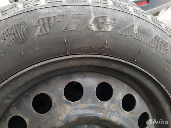 Штампованные диски r16 с зимней резиной