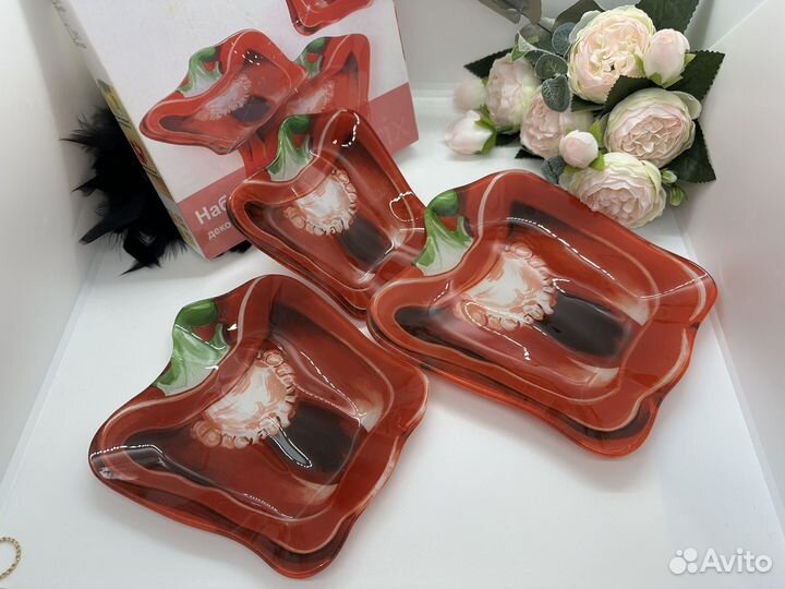 Декоративные тарелки 3шт Torix