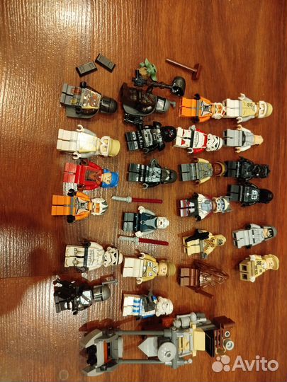 Lego star wars минифигурки