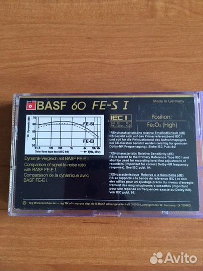 Чистые кассеты Basf, Sanyo RX 90 в коллекцию