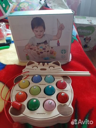 Развивающие деревянные игрушки