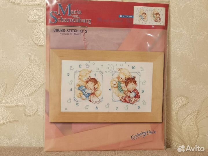 Набор для вышивания редкий lanarte дети panna