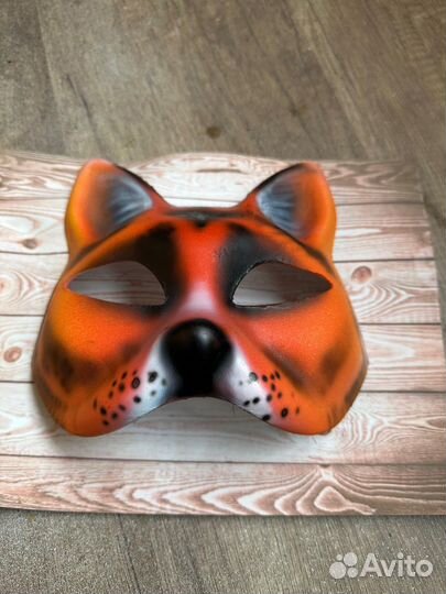 Маска для квадробики лиса новая