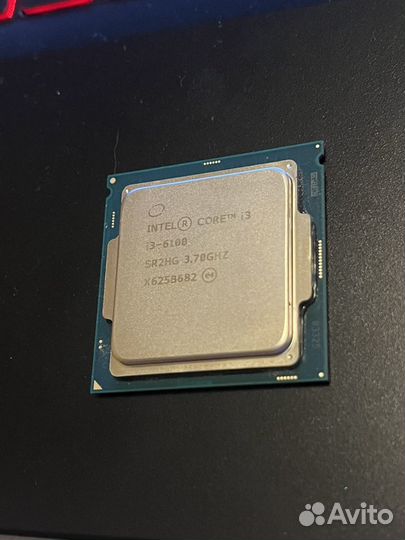 Процессор intel core i3-6100