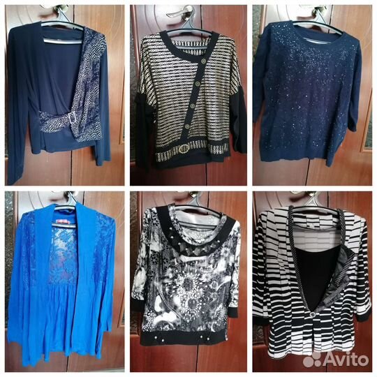 Кофты женские размер 50-54