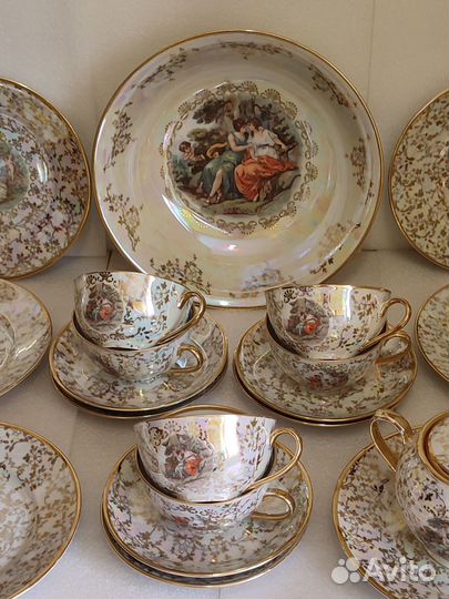 Сервиз чайный - 22 предмета. 