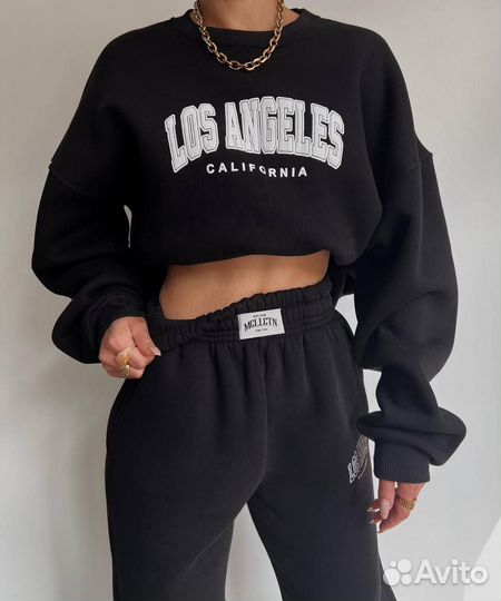 Спортивный костюм женский теплый