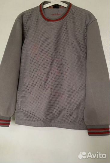 Серый Deniks-тёплая толстовка