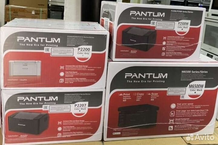 Новые Мфу и принтеры лазерные Pantum WiFi
