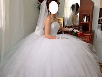 Очень красивое и пышное свадебное платье