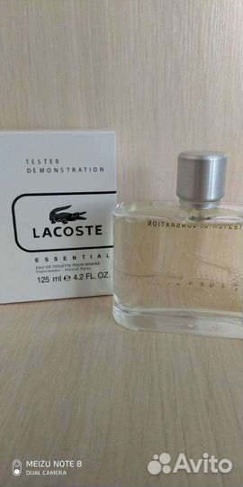 Lacoste essential мужской парфюм оригинал