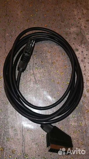 Кабель scart scart 3 метра